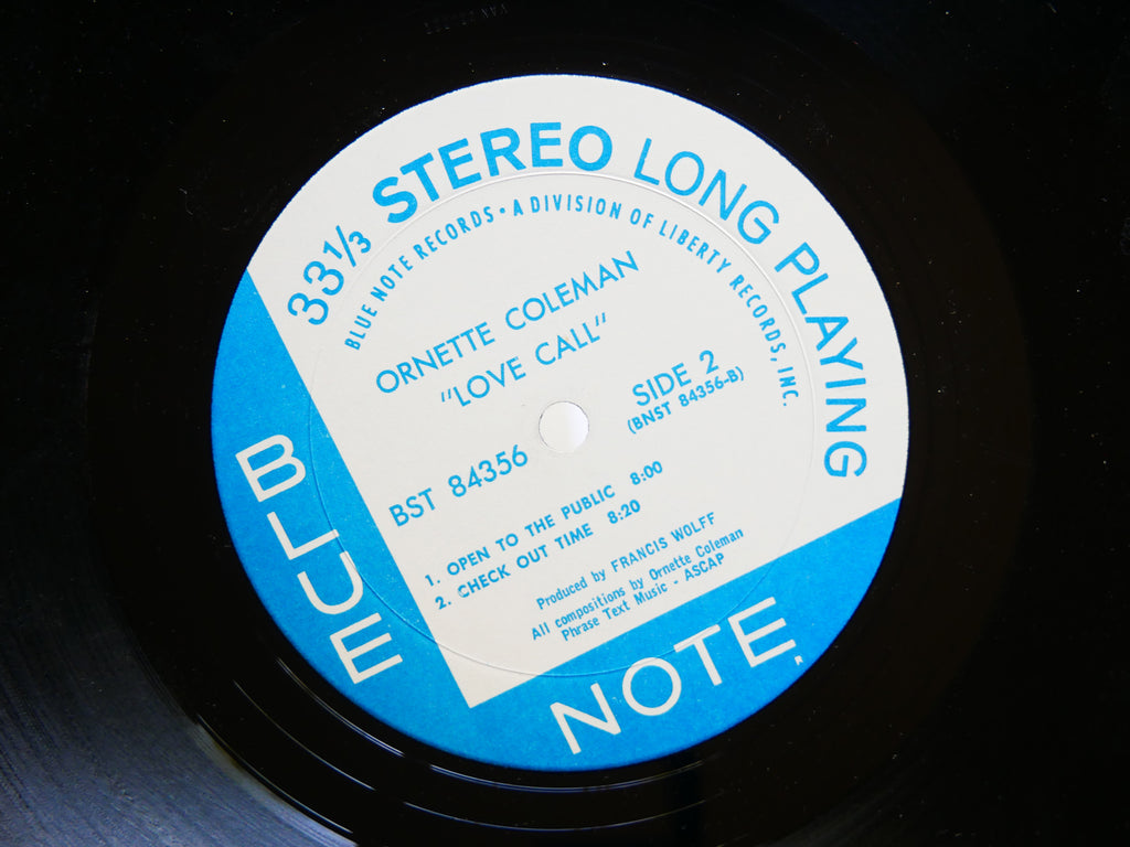 ORNETTE COLEMAN Love Call LP BLUE NOTE BST 84356 US 1971 RVG LIBERTY Elvin Jones
