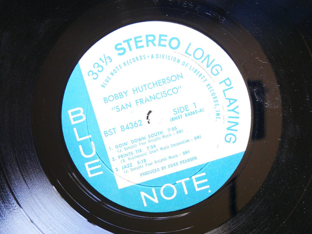 BOBBY HUTCHERSON HAROLD LAND San Francisco LP BLUE NOTE BST 84362 US '71 RVG VG+