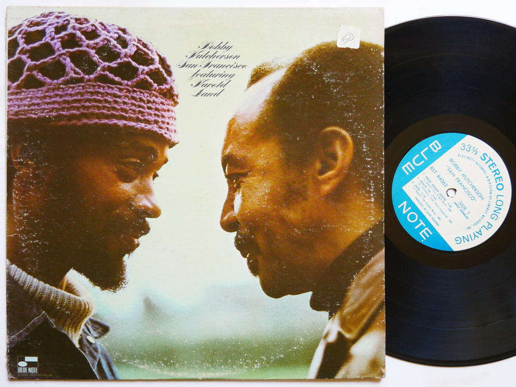 BOBBY HUTCHERSON HAROLD LAND San Francisco LP BLUE NOTE BST 84362 US 1971 RVG