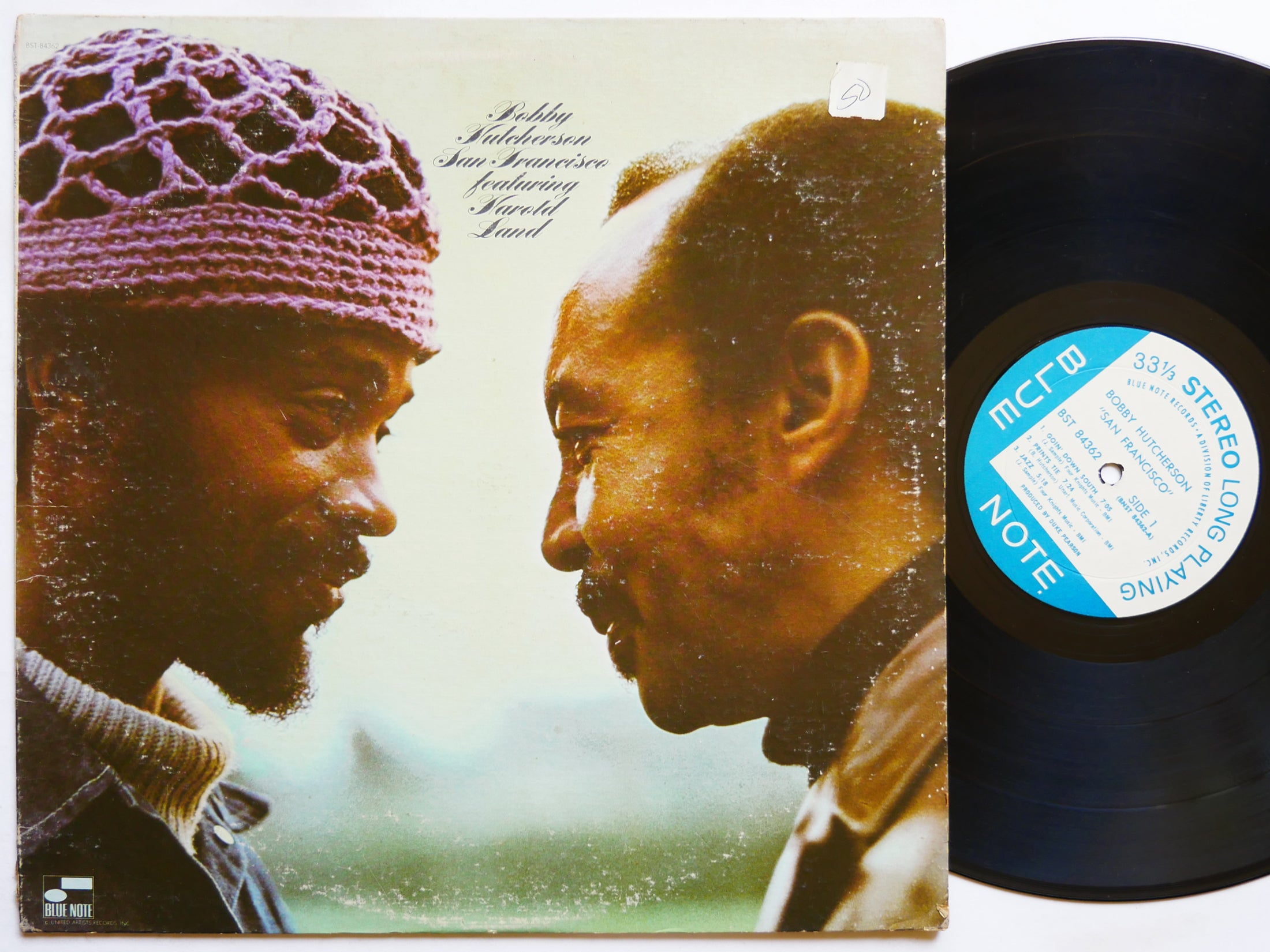 BOBBY HUTCHERSON HAROLD LAND San Francisco LP BLUE NOTE BST 84362 US 1971 RVG