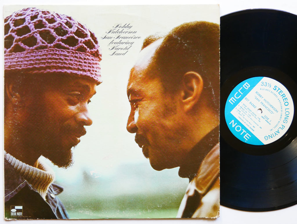 BOBBY HUTCHERSON HAROLD LAND San Francisco LP BLUE NOTE BST 84362 US '71 RVG VG+