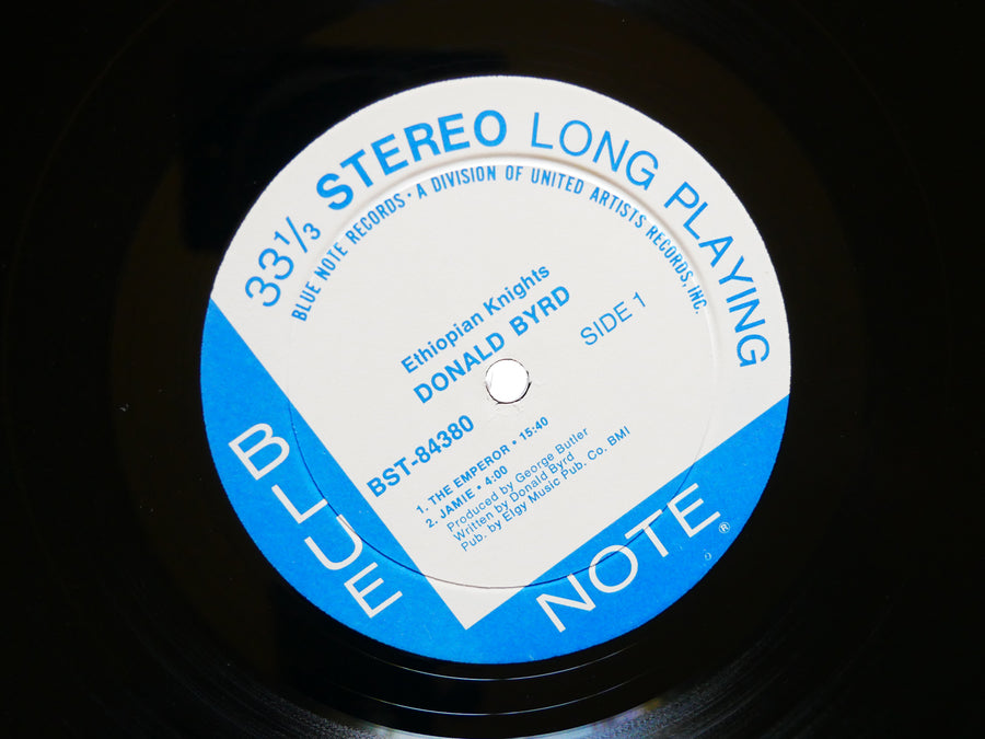 DONALD BYRD Ethiopian Knights LP BLUE NOTE 84380 RVG Bobby Hutcherson CLEAN
