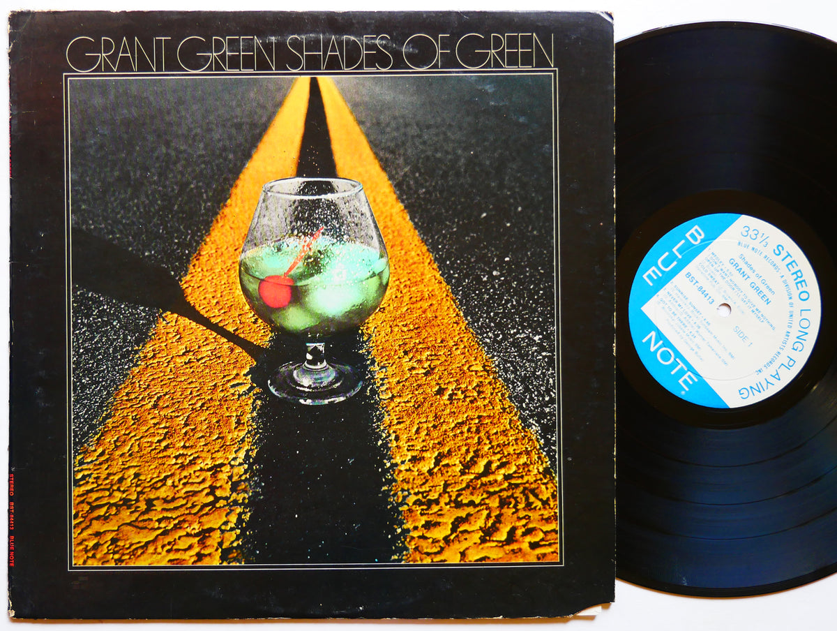 GRANT GREEN Shades Of Green LP BLUE NOTE BST 84413 US 1972 RVG Billy Wooten