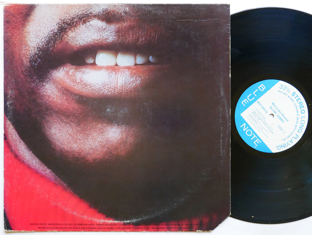 ELVIN JONES Merry Go Round LP BLUE NOTE BST 84414 Orig US 1972 UA Chick Corea