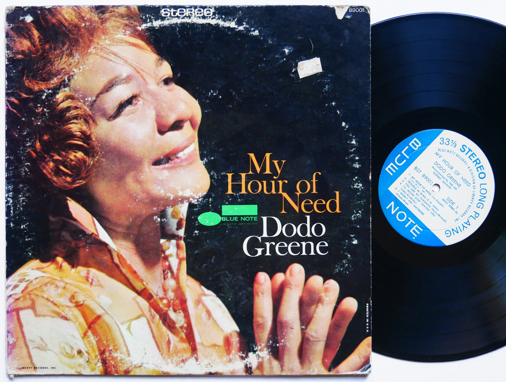 DODO GREENE My Hour Of Need LP BLUE NOTE BST 89001 US '67 Ike Quebec Grant Green