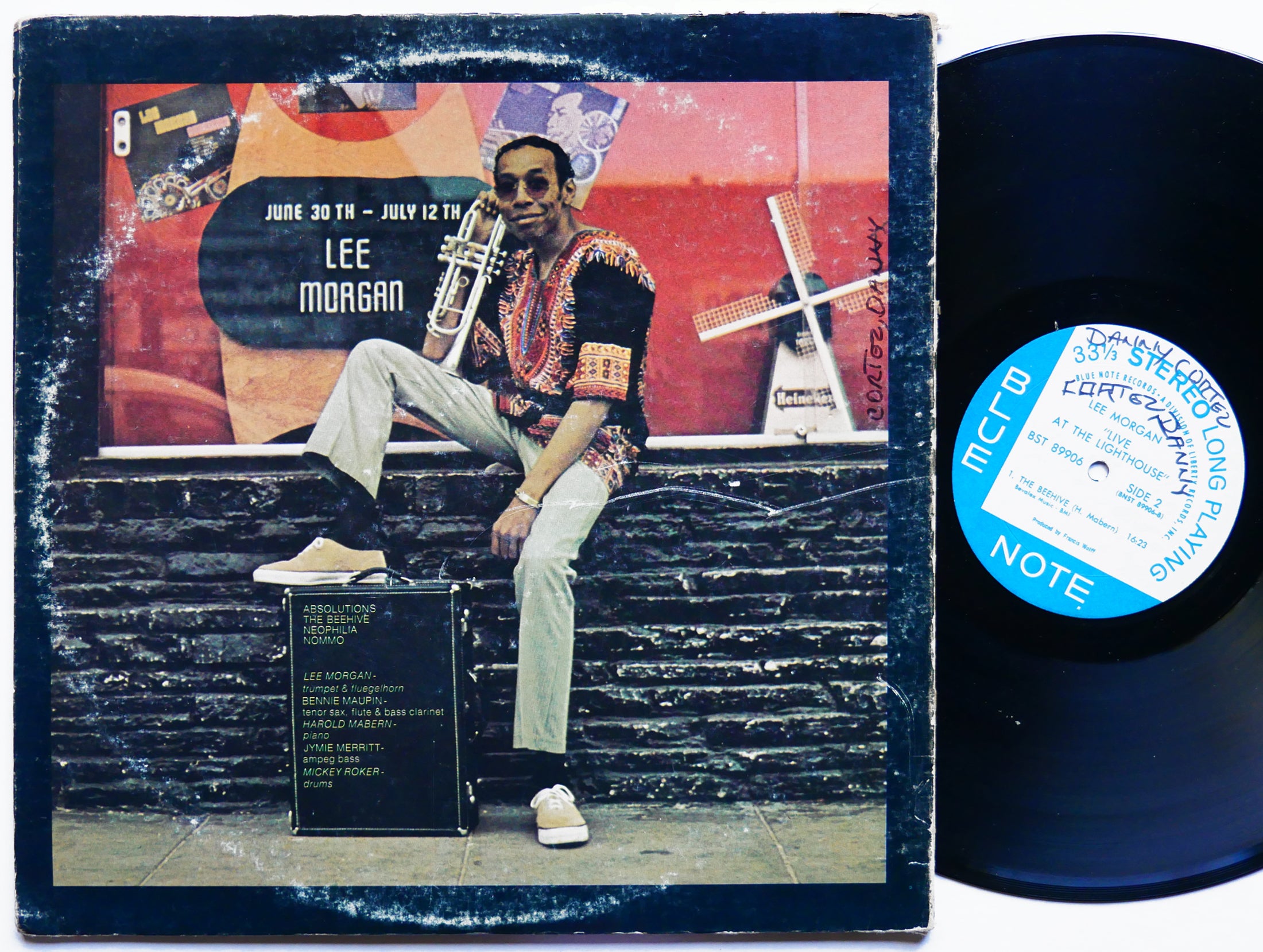 LEE MORGAN Live At The Lighthouse 2 x LP BLUE NOTE BST 89906 RVG Bennie Maupin