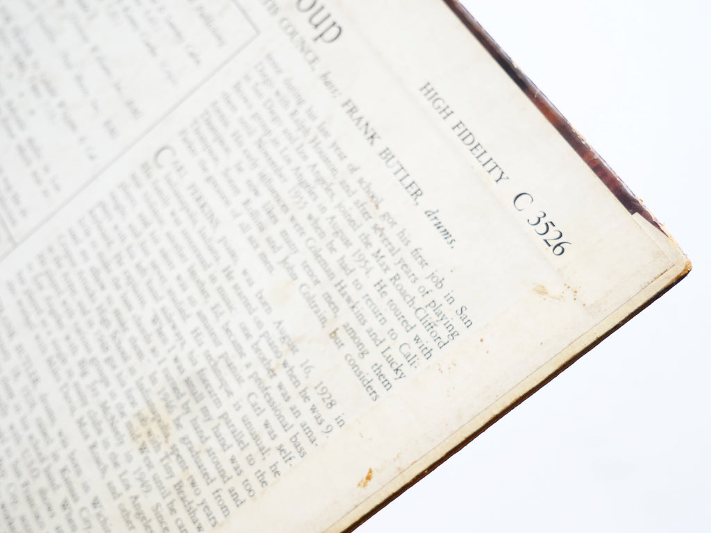 CURTIS COUNCE Group CONTEMPORARY C3526 US 1957 DG MONO Carl Perkins Harold Land