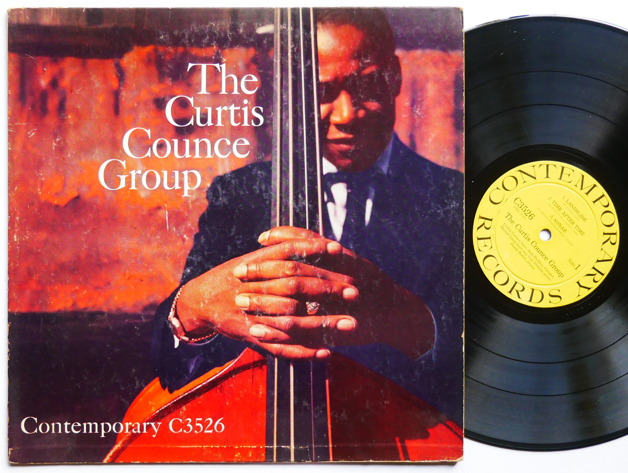 CURTIS COUNCE Group CONTEMPORARY C3526 US 1957 DG MONO Carl Perkins Harold Land