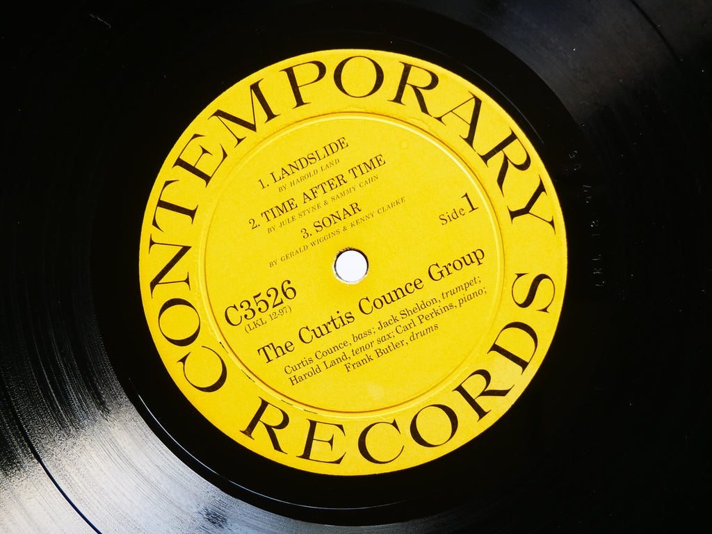 CURTIS COUNCE Group CONTEMPORARY C3526 US 1957 DG MONO Carl Perkins Harold Land