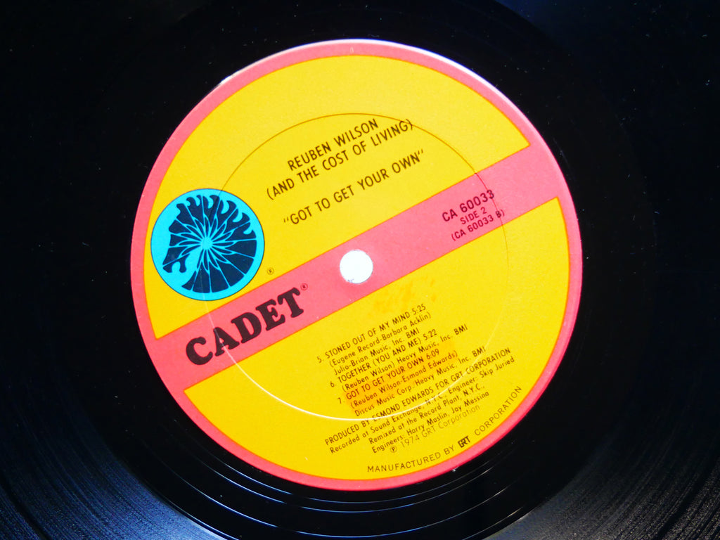 REUBEN WILSON Got To Get Your Own LP CADET CA 60033 US 1975 Jazz Funk