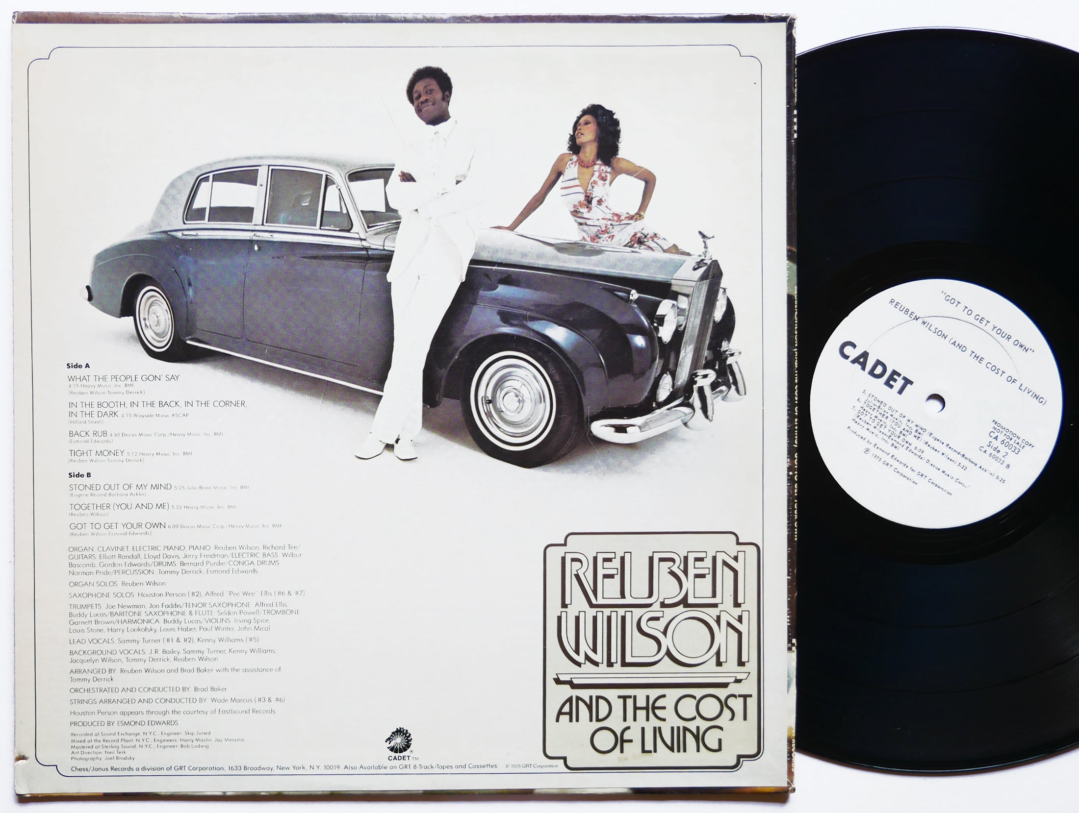REUBEN WILSON Got To Get Your Own LP CADET CA 60033 US '75 PROMO Jazz Funk CLEAN