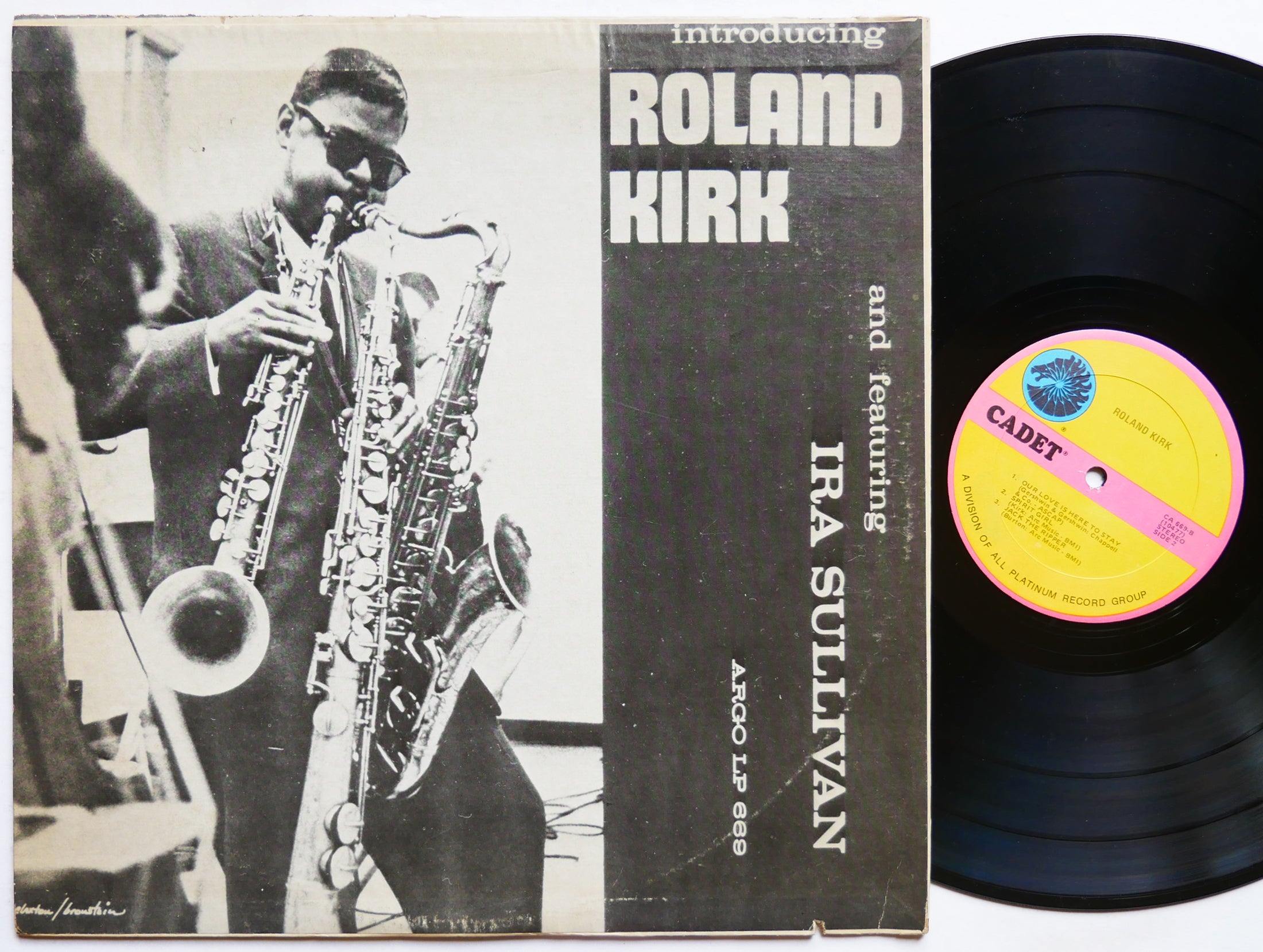 ROLAND KIRK Introducing Roland Kirk LP CADET CA669 William Burton Donald Garrett