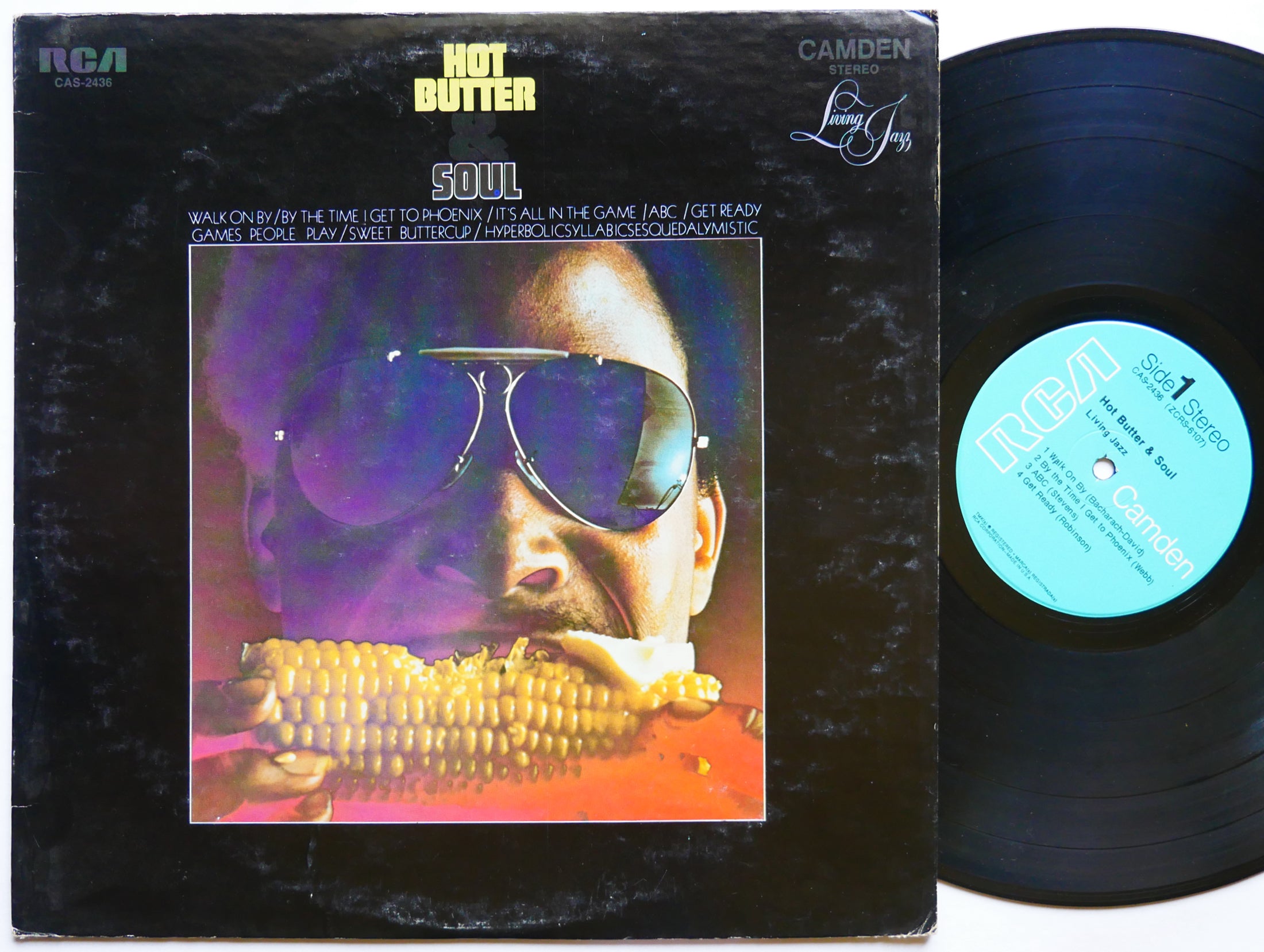 LIVING JAZZ Hot Butter & Soul LP RCA CAMDEN CAS-2436 US 1970 Jazz Funk Blues