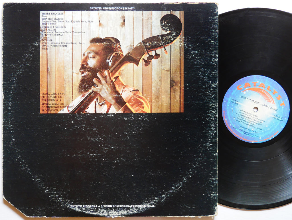 HENRY FRANKLIN Tribal Dance LP CATALYST RECORDS CAT-7618 US 1977 Charles Owens