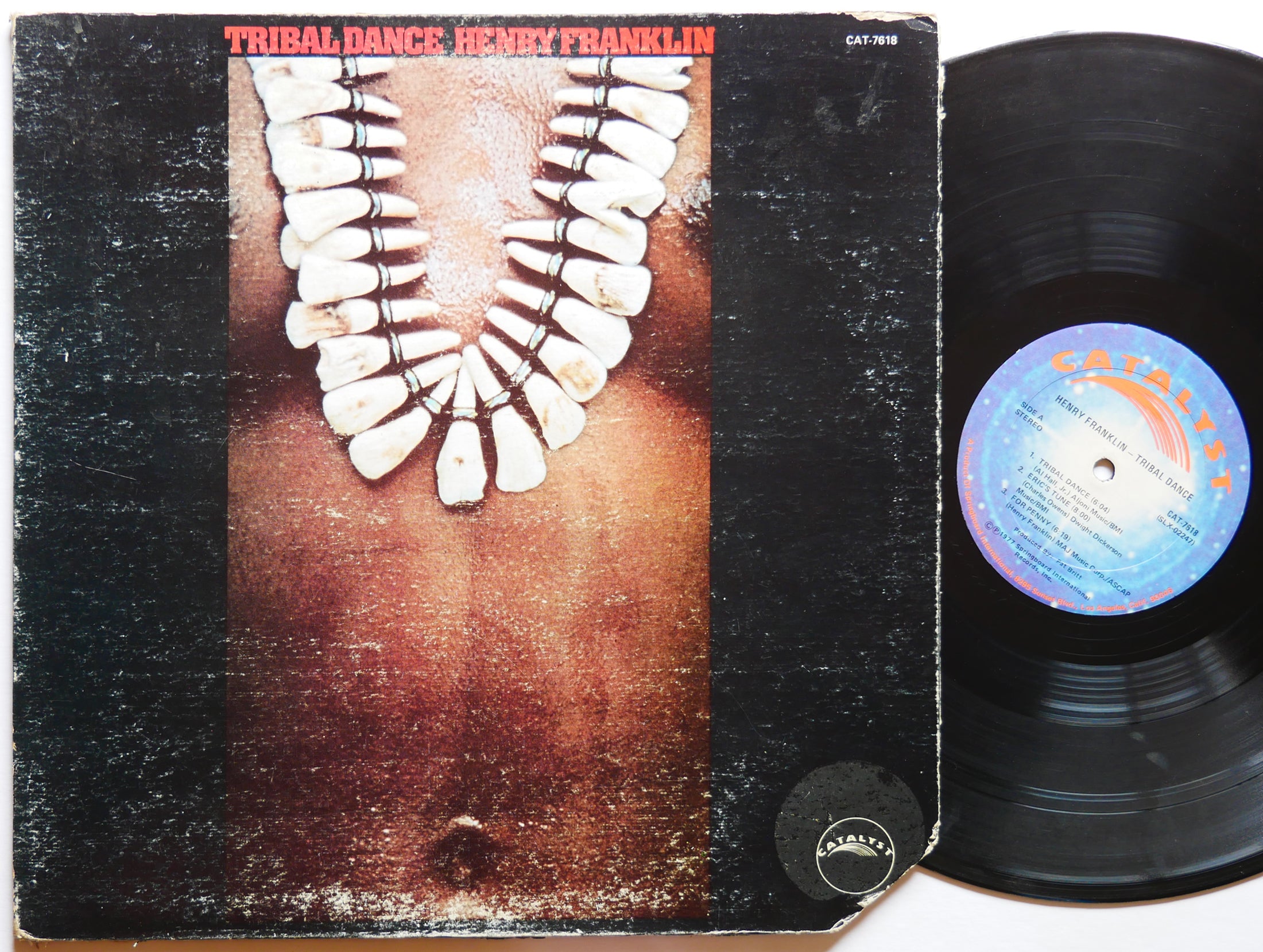 HENRY FRANKLIN Tribal Dance LP CATALYST RECORDS CAT-7618 US 1977 Charles Owens