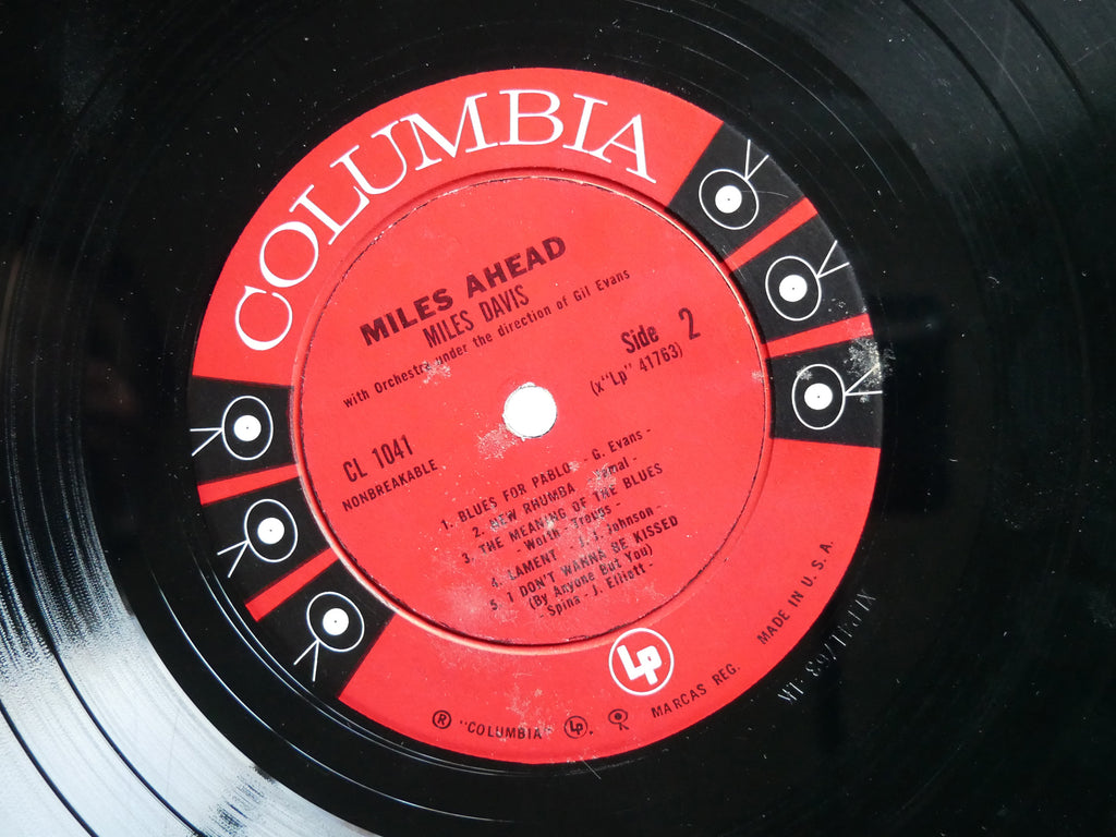 MILES DAVIS + 19 Miles Ahead LP COLUMBIA CL 1041 US 1957 6-EYE DG MONO Gil Evans