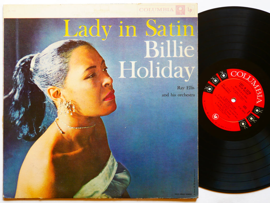 BILLIE HOLIDAY RAY ELLIS Lady In Satin LP COLUMBIA CL 1157 US 1958 6-EYE DG MONO