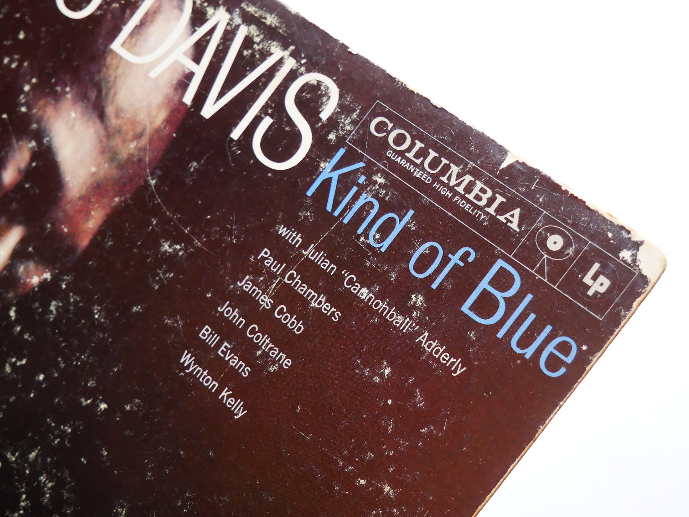 MILES DAVIS Kind Of Blue LP COLUMBIA CL 1355 DG MONO John Coltrane Bill Evans