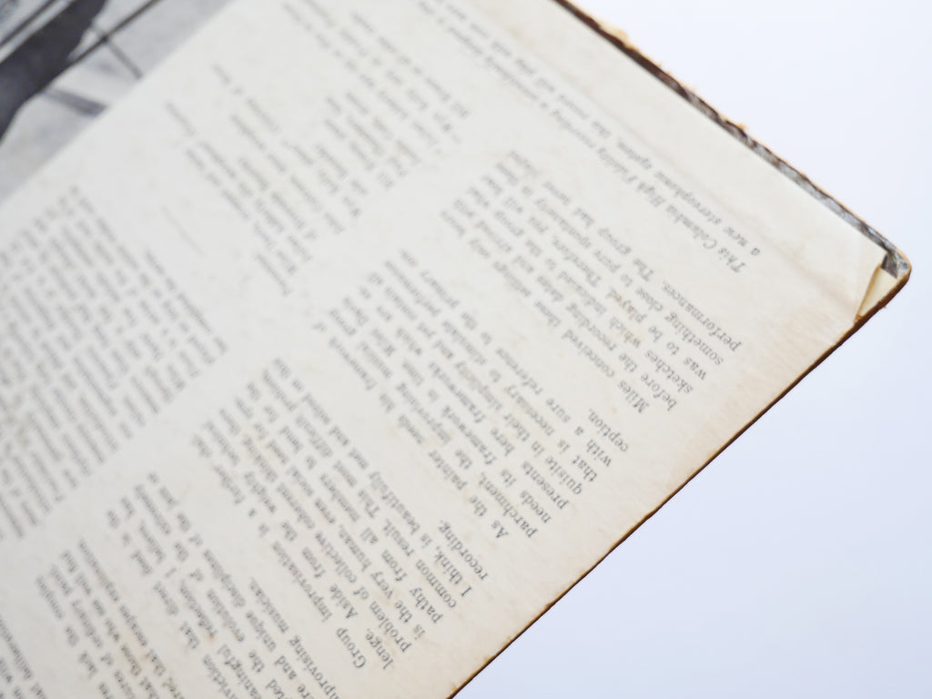 MILES DAVIS Kind Of Blue LP COLUMBIA CL 1355 DG MONO John Coltrane Bill Evans