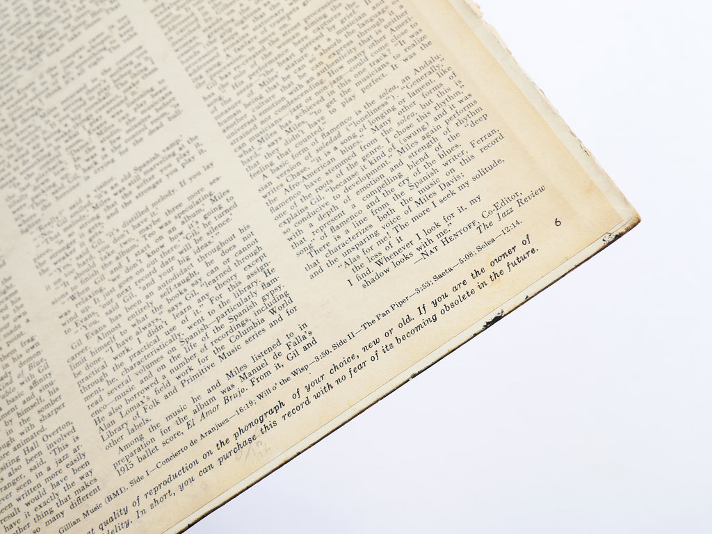 MILES DAVIS Sketches Of Spain LP COLUMBIA CL 1480 US 1960 6-EYE DG MONO JAZZ