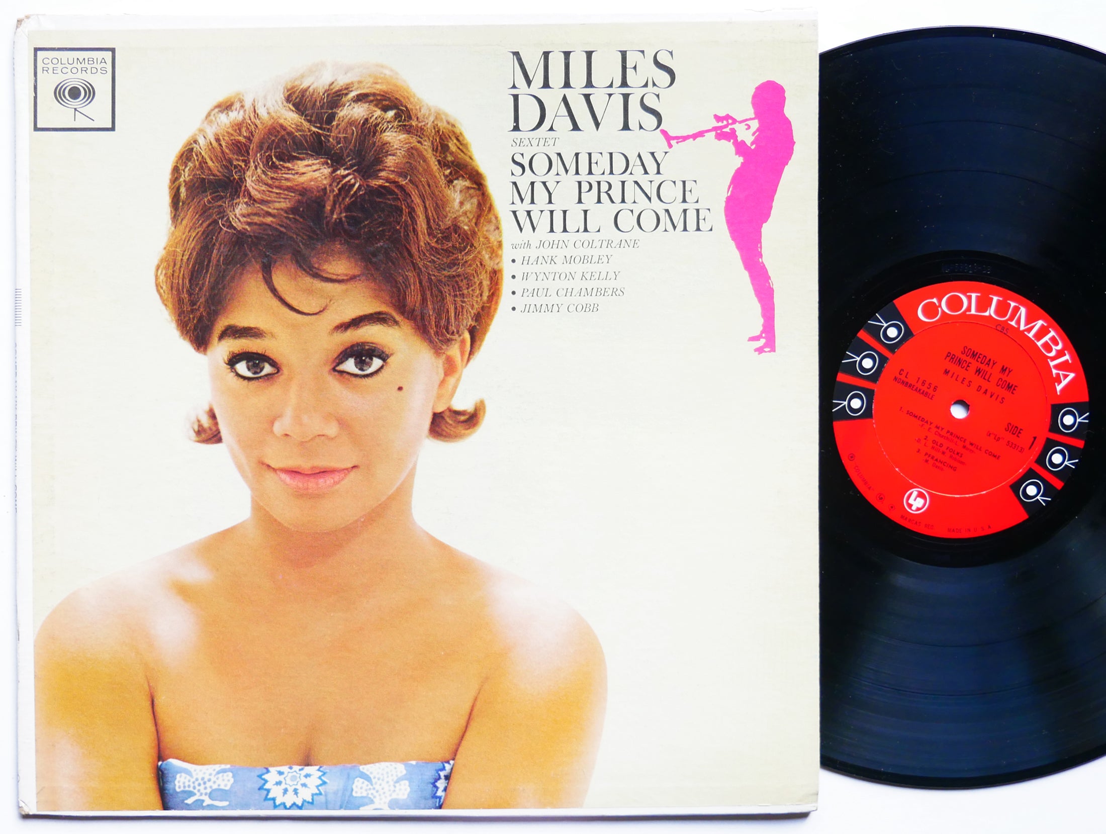 MILES DAVIS Someday My Prince Will Come LP COLUMBIA CL 1656 MONO John Coltrane