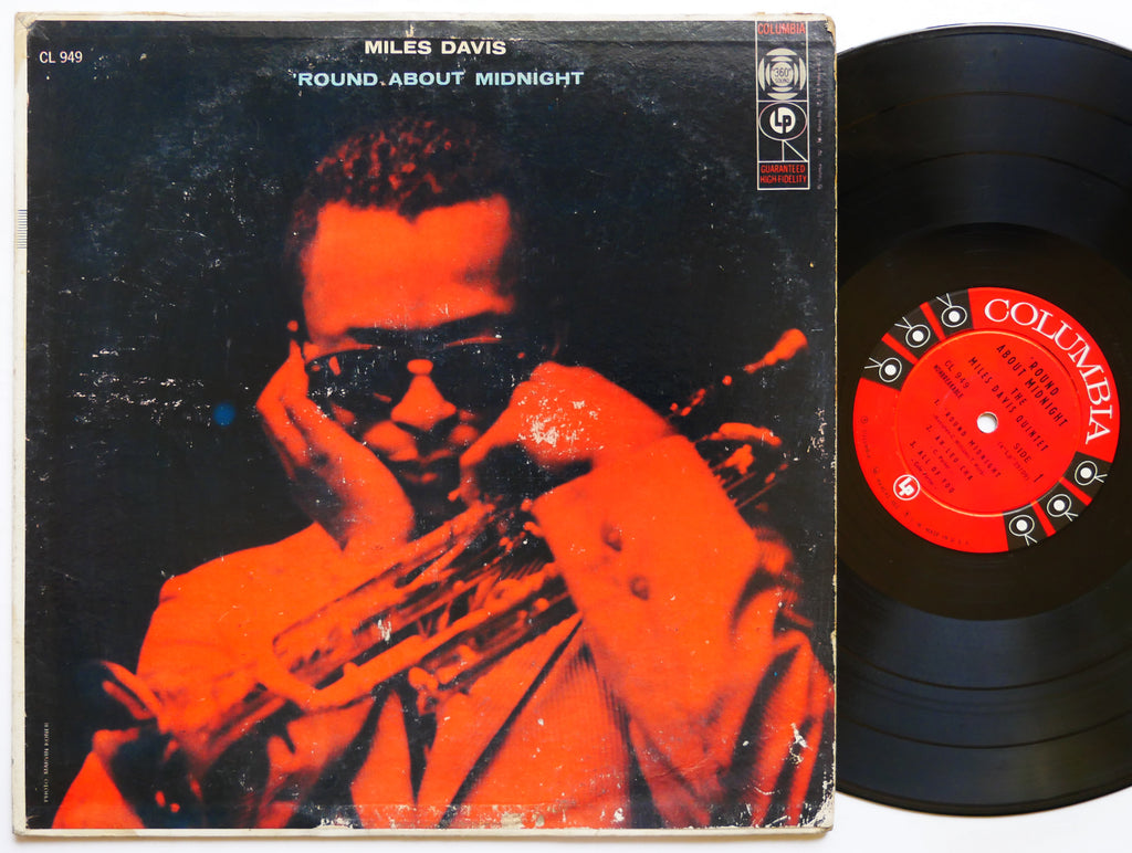 MILES DAVIS 'Round About Midnight LP COLUMBIA CL 949 US 1957 MONO John Coltrane