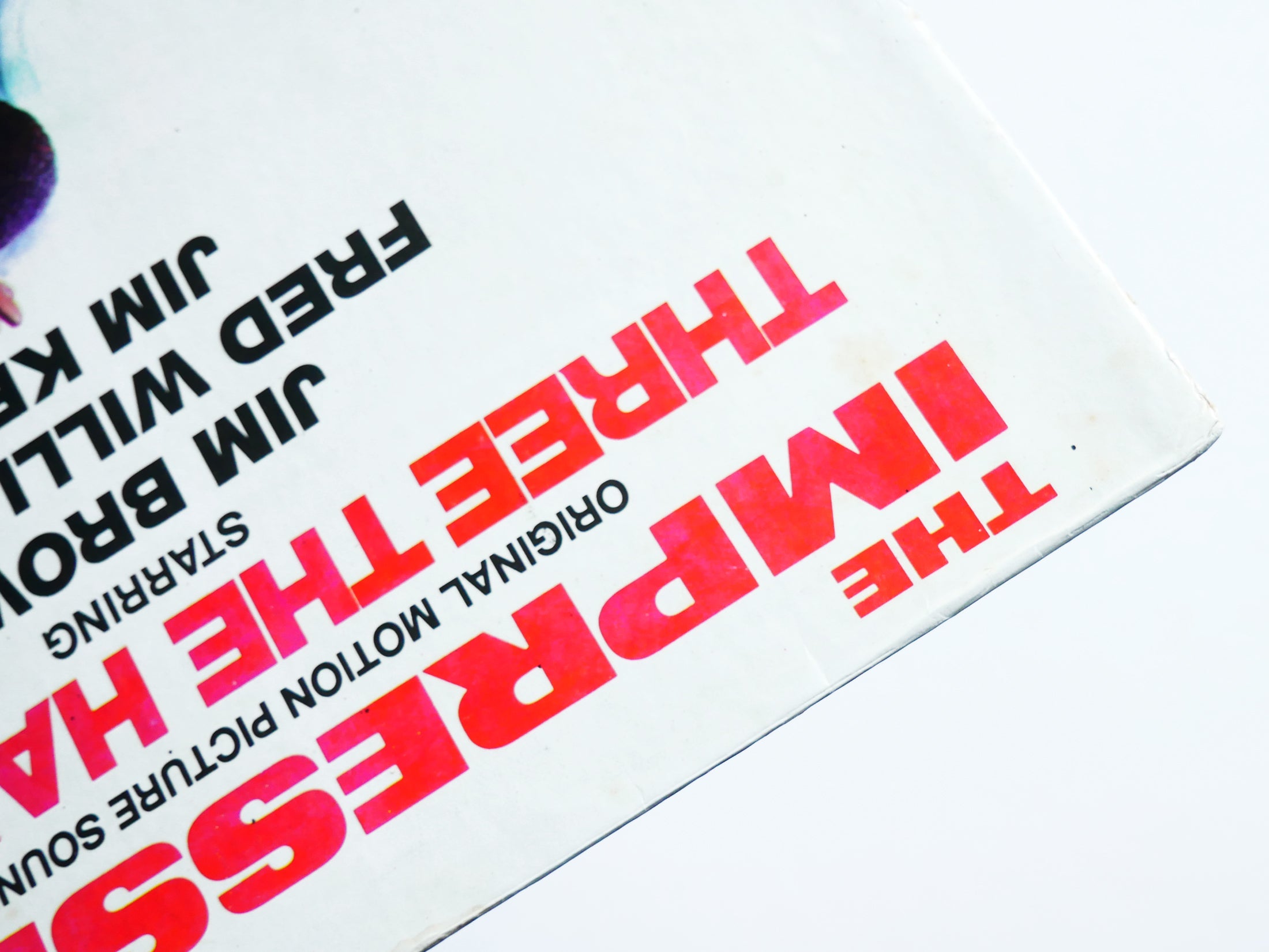 THE IMPRESSIONS Three The Hard Way LP CURTOM CRS 8602 ST PHILIPPINES 1974 SOUL