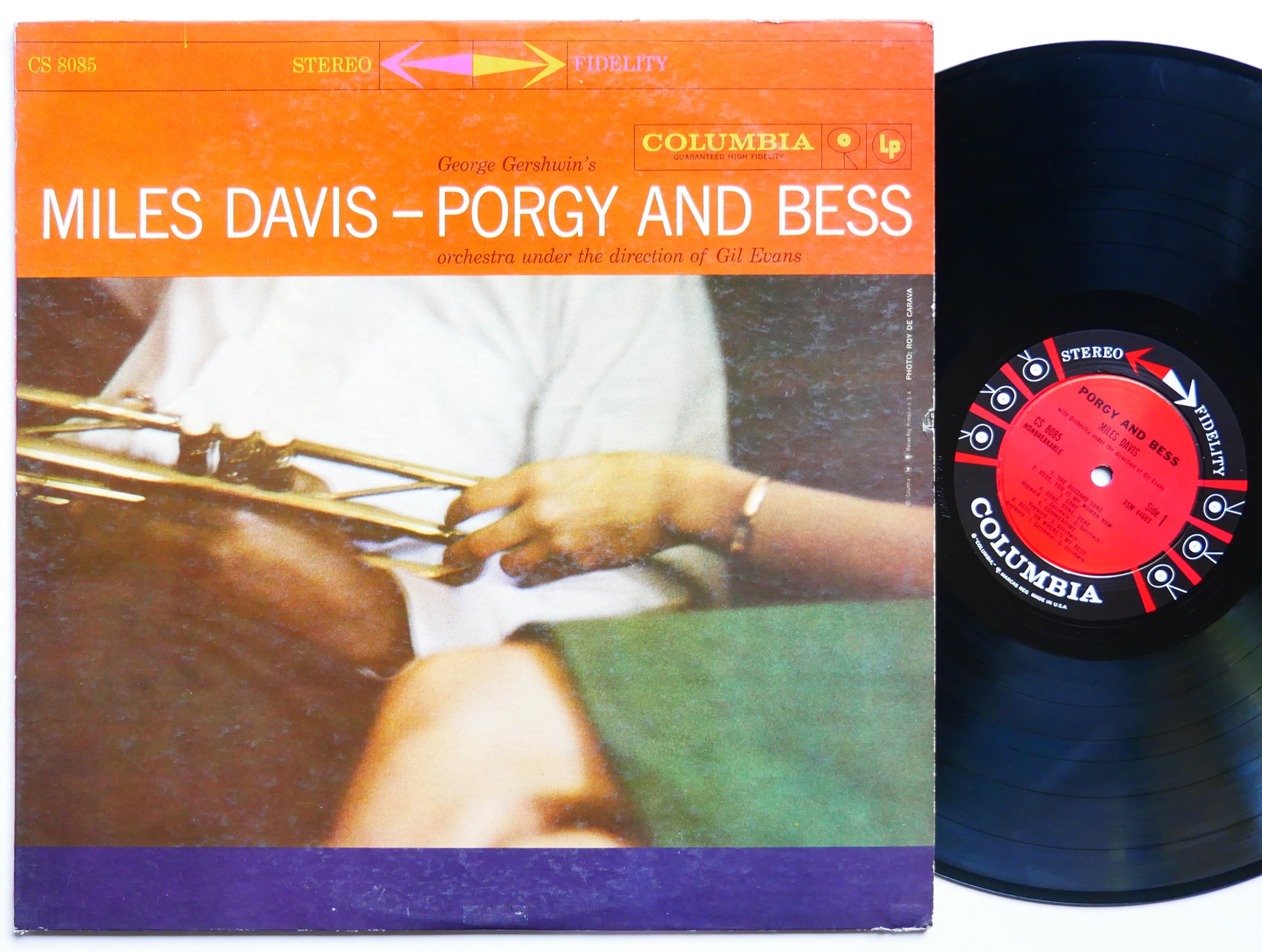 MILES DAVIS Porgy And Bess LP COLUMBIA CS 8085 US 1959 DG 6-EYE Gil Evans CLEAN