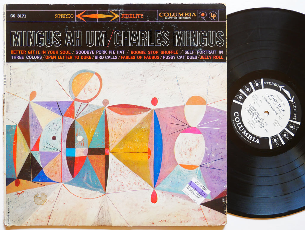 CHARLES MINGUS Mingus Ah Um LP COLUMBIA CS 8171 US 1959 DG PROMO Horace Parlan