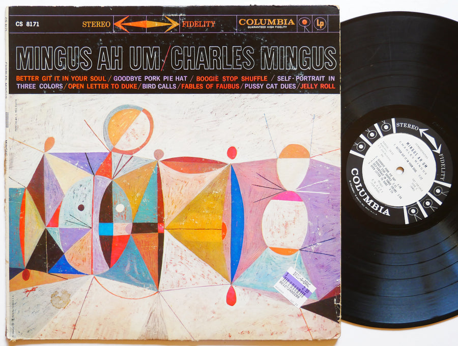 CHARLES MINGUS Mingus Ah Um LP COLUMBIA CS 8171 US 1959 DG PROMO Horace Parlan