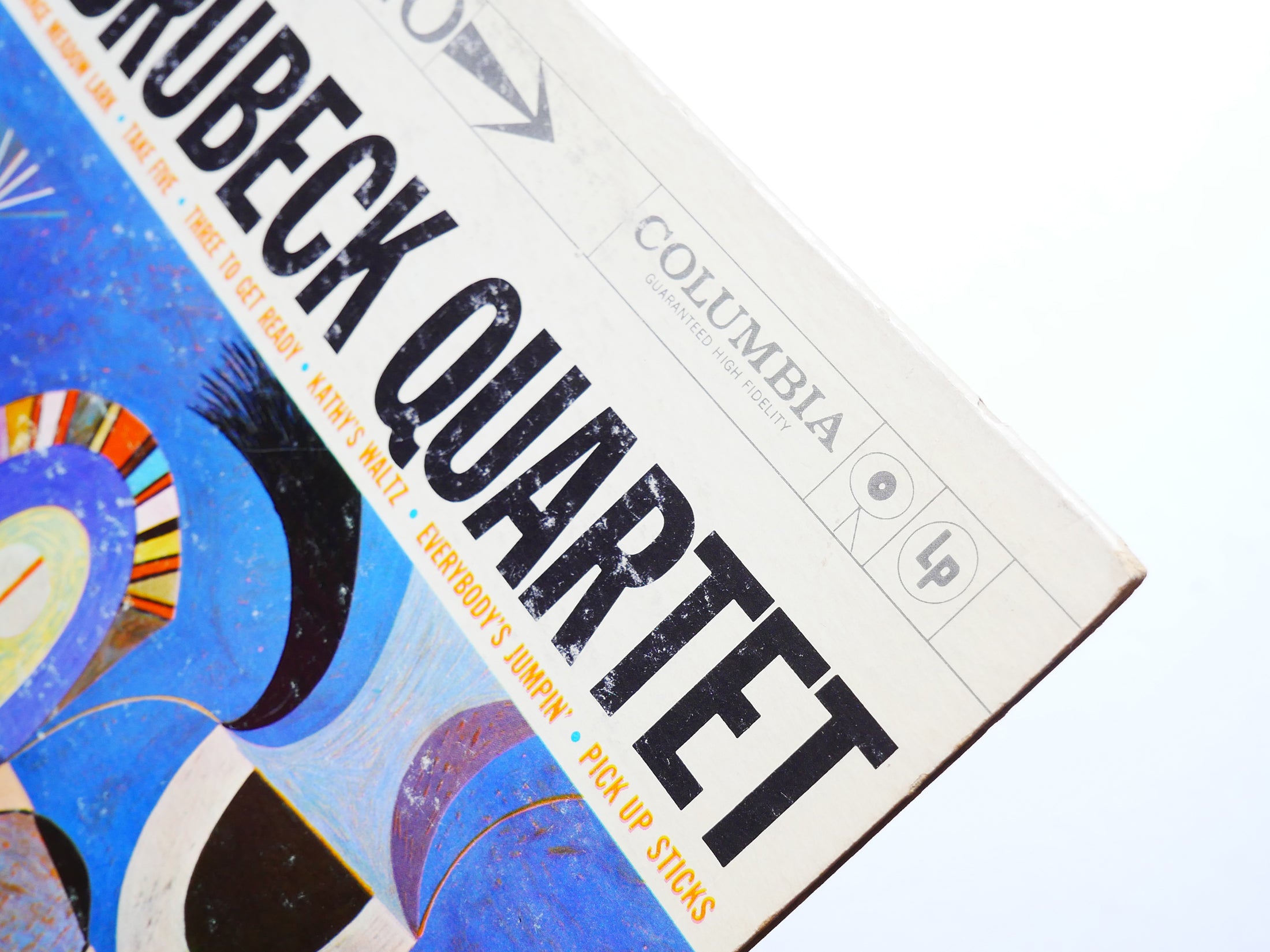 DAVE BRUBECK Quartet Time Out LP COLUMBIA CS 8192 US 1961 JAZZ 6-EYE Take Five