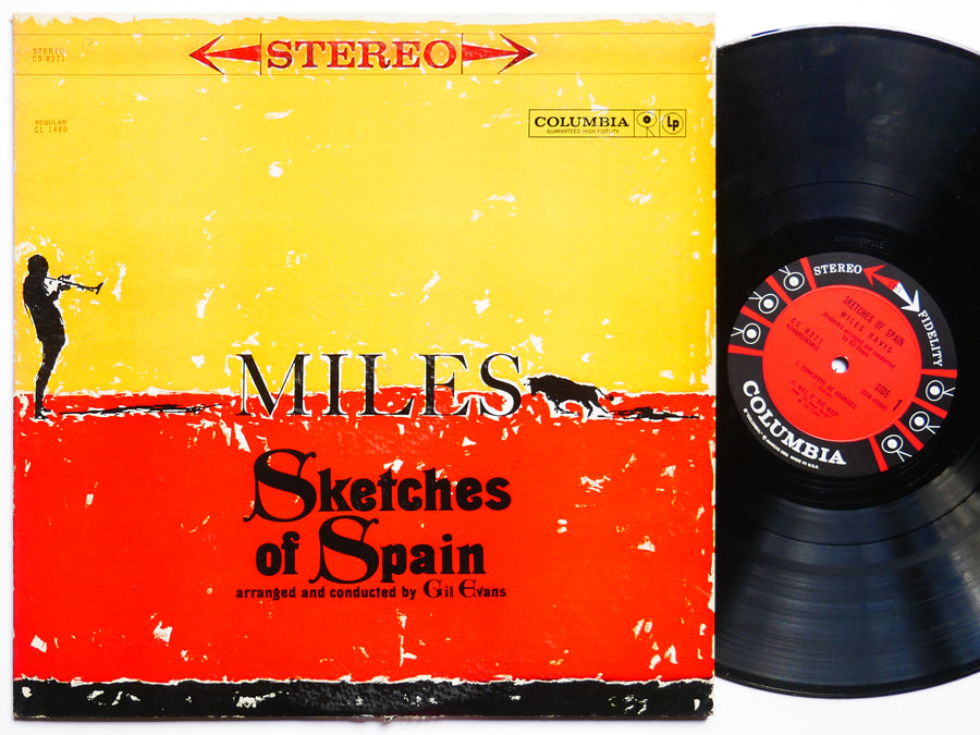 MILES DAVIS Sketches Of Spain LP COLUMBIA CS 8271 US 1961 JAZZ 6-EYE Gil Evans