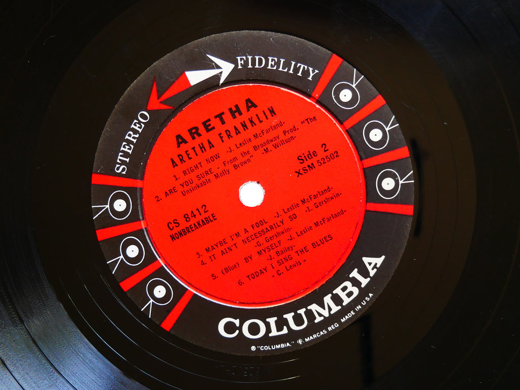 ARETHA FRANKLIN With The RAY BRYANT Combo LP COLUMBIA CS 8412 US 1961 DG ST