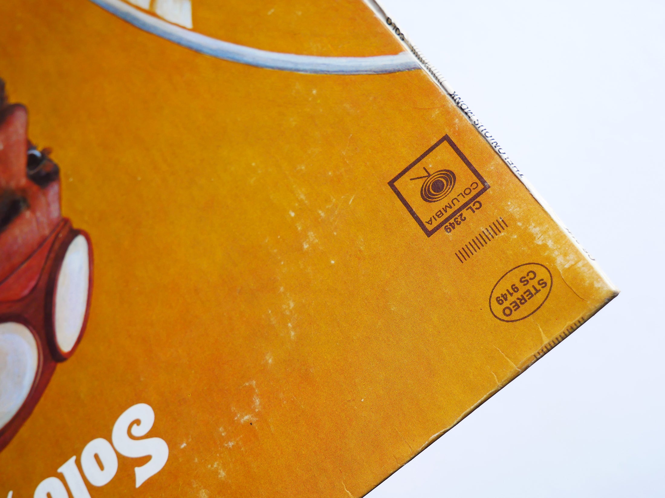 THELONIOUS MONK Solo Monk LP COLUMBIA CS 9149 US 1970 JAZZ VG+