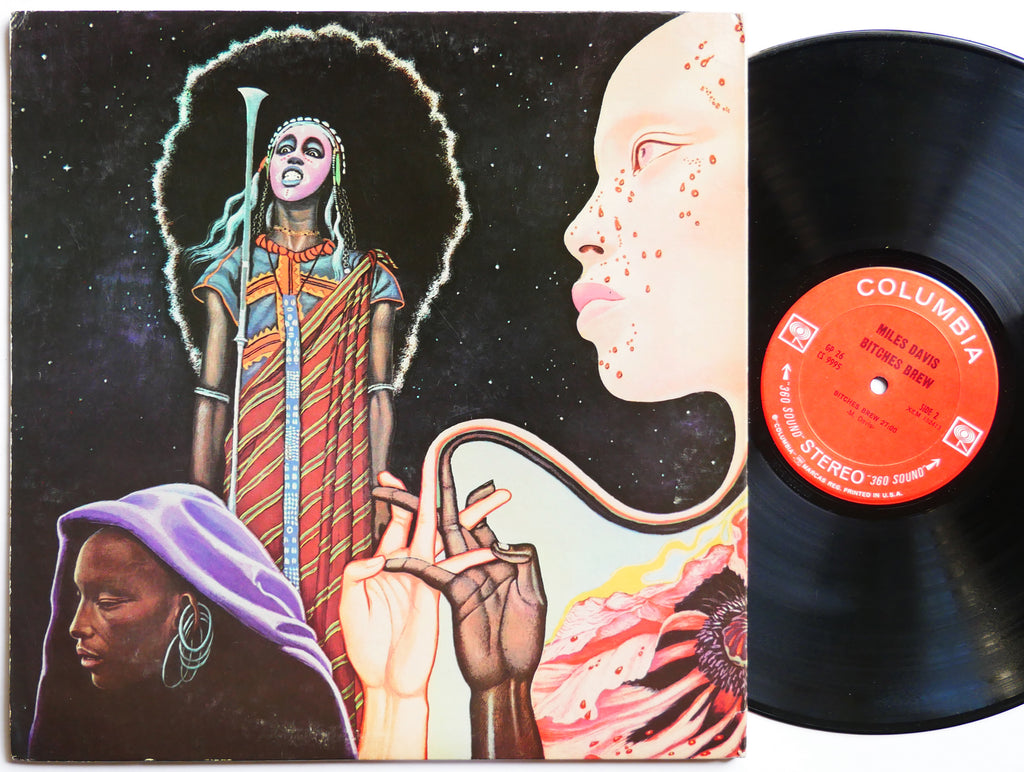 MILES DAVIS Bitches Brew 2 x LP COLUMBIA CS 9995 Wayne Shorter Joe Zawinul 2-EYE