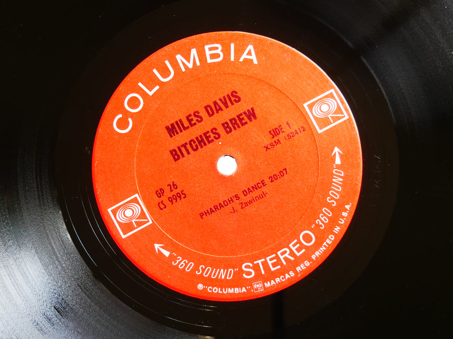 MILES DAVIS Bitches Brew 2 x LP COLUMBIA CS 9995 Wayne Shorter Joe Zawinul 2-EYE