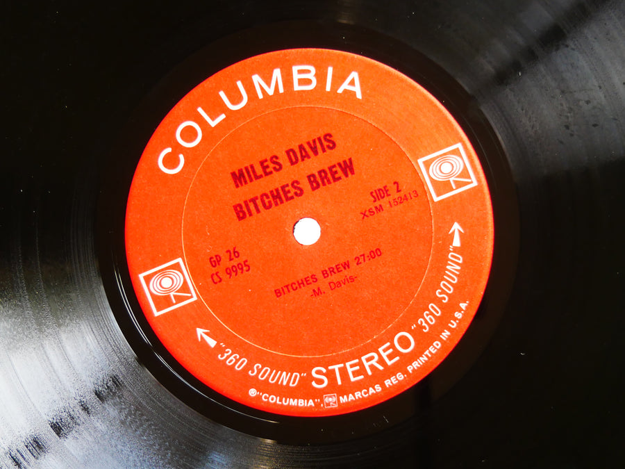 MILES DAVIS Bitches Brew 2 x LP COLUMBIA CS 9995 Wayne Shorter Joe Zawinul 2-EYE
