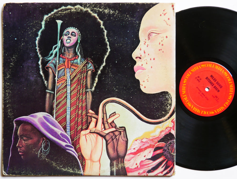MILES DAVIS Bitches Brew 2 x LP COLUMBIA CS 9995 JAZZ Wayne Shorter Joe Zawinul