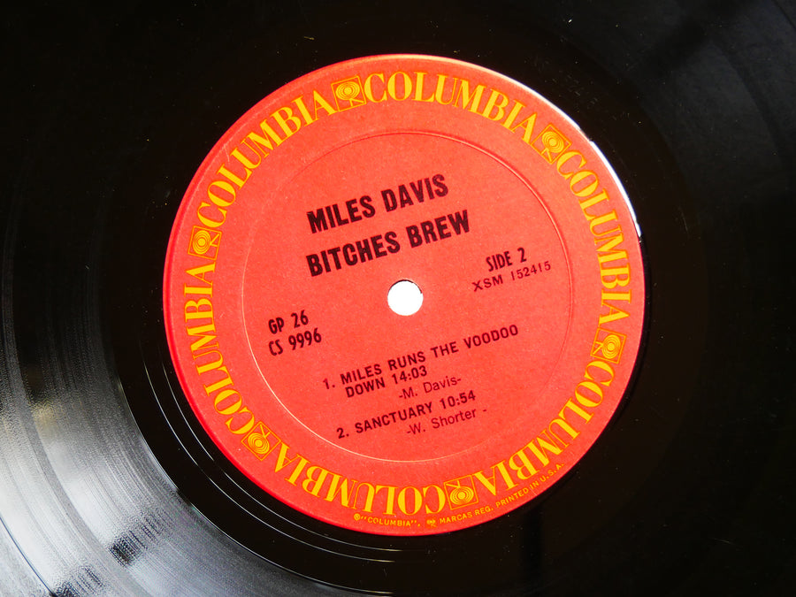MILES DAVIS Bitches Brew 2 x LP COLUMBIA CS 9995 JAZZ Wayne Shorter Joe Zawinul