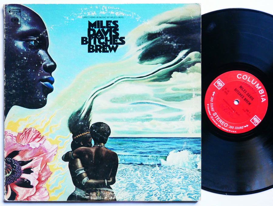 MILES DAVIS Bitches Brew LP COLUMBIA GP 26 2-EYE Wayne Shorter Bennie Maupin