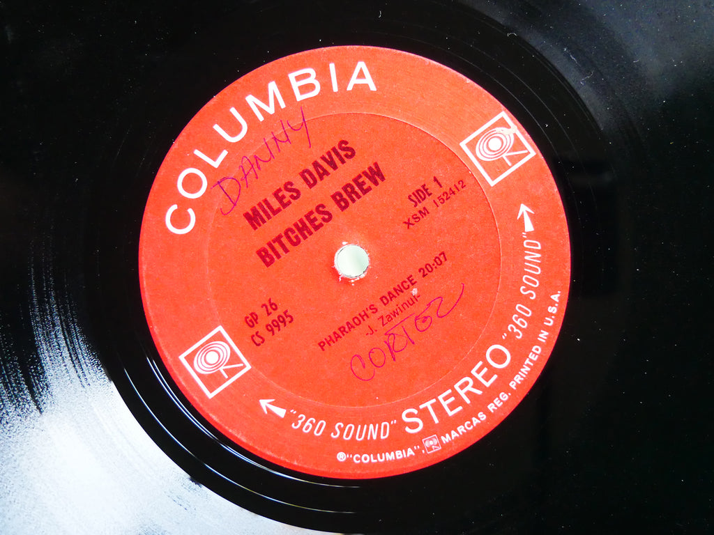 MILES DAVIS Bitches Brew LP COLUMBIA GP 26 2-EYE Wayne Shorter Bennie Maupin