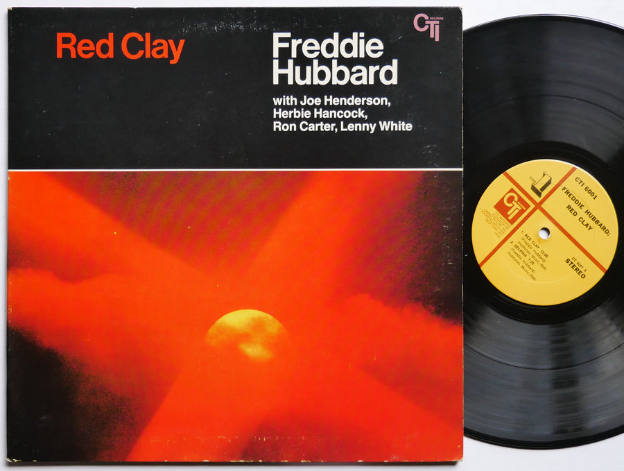 FREDDIE HUBBARD Red Clay LP CTI RECORDS CTI 6001 US 1972 RVG Joe Henderson VG+