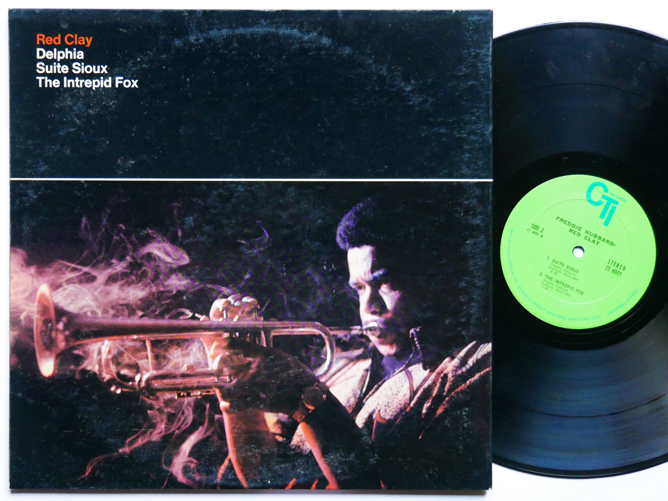 FREDDIE HUBBARD Red Clay LP CTI RECORDS CTI 6001 US 1970 RVG Joe Henderson VG+