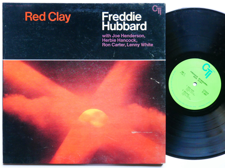 FREDDIE HUBBARD Red Clay LP CTI RECORDS CTI 6001 US 1970 RVG Joe Henderson VG+