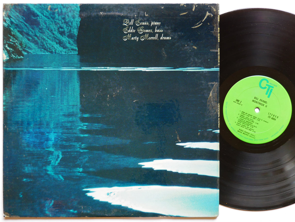 BILL EVANS Montreux II LP CTI 6004 US 1970 RVG Eddie Gomez Marty Morrell