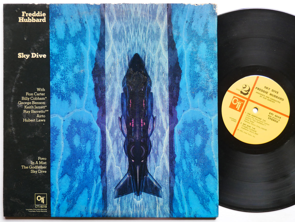 FREDDIE HUBBARD Sky Dive LP CTI 6018 US '72 Ron Carter Billy Cobham Ray Barretto