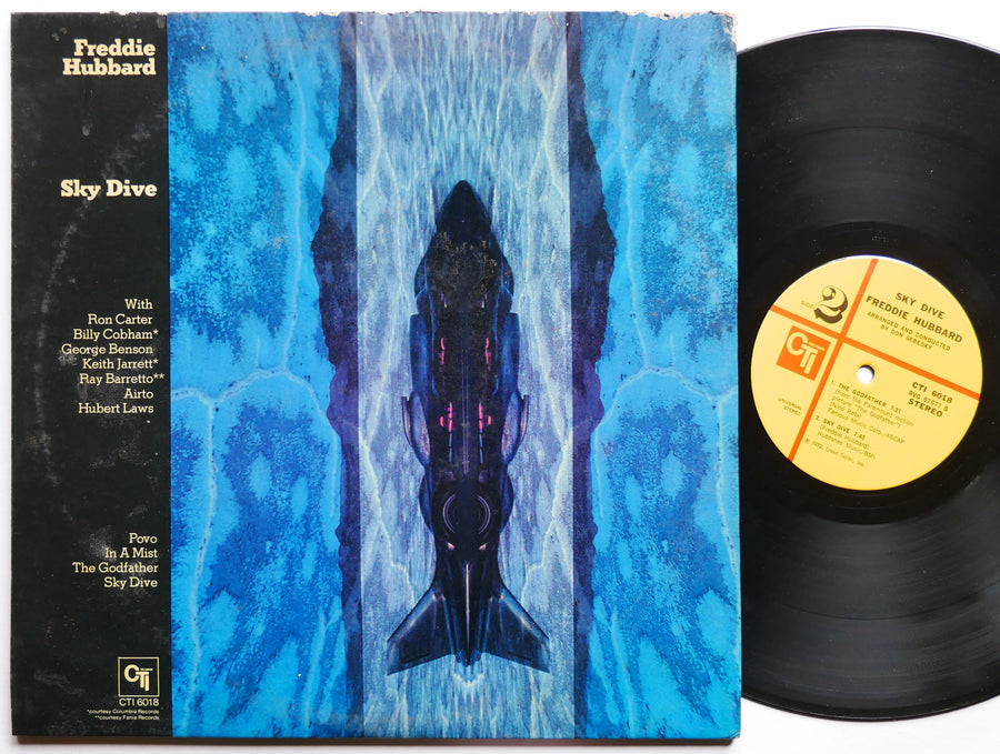 FREDDIE HUBBARD Sky Dive LP CTI 6018 US '72 Ron Carter Billy Cobham Ray Barretto
