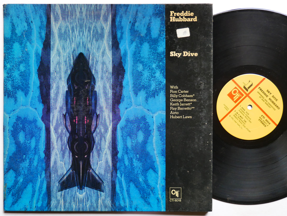 FREDDIE HUBBARD Sky Dive LP CTI 6018 US '72 Ron Carter Billy Cobham Ray Barretto
