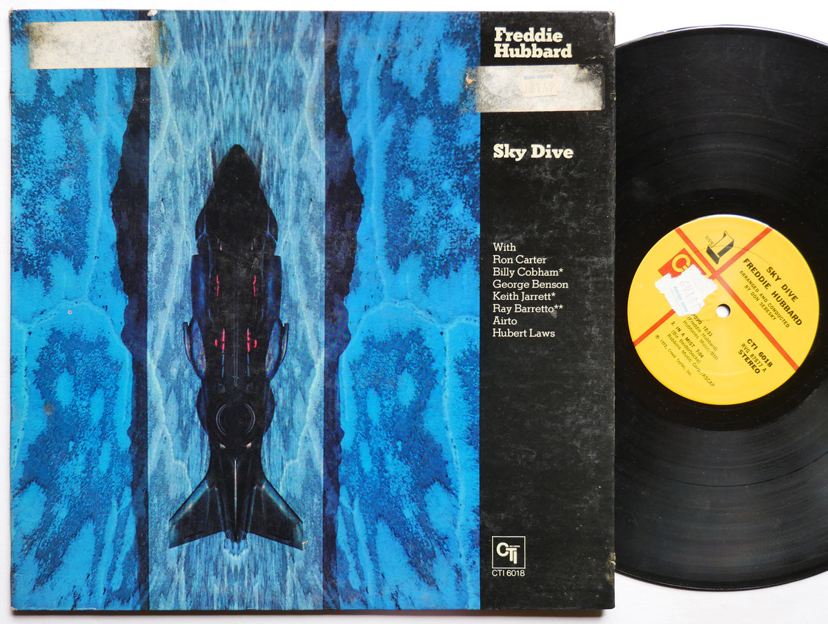 FREDDIE HUBBARD Sky Dive LP CTI 6018 US '72 Ron Carter Billy Cobham Ray Barretto