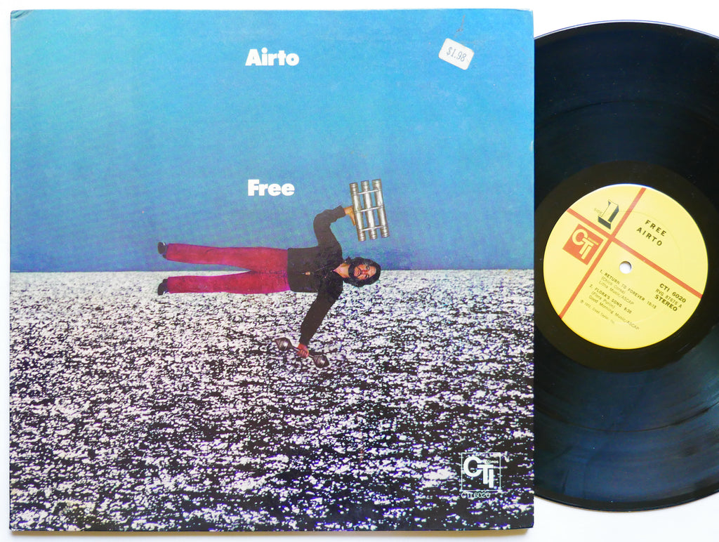 AIRTO Free LP CTI RECORDS CTI 6020 US 1972 RVG Ron Carter Keith Jarrett